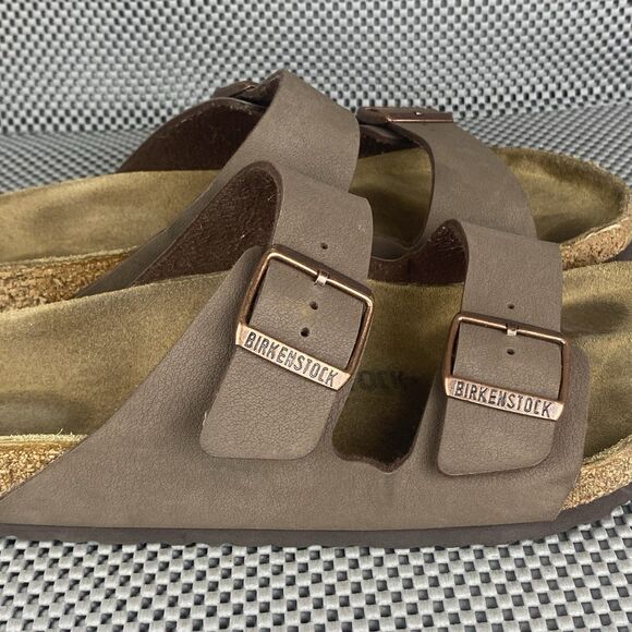 Birkenstock Arizona Sandals Adult 37 L11 M9 Brown Buckle Casual Made In Germany - Picture 11 of 16